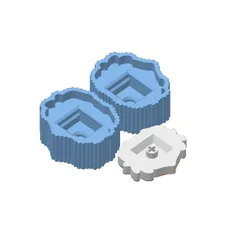 Cute Clicker Puppies Collection pt.4 | No AMS | Print-in-place | Support-free