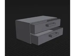 Drawers for screws, tools, etc.