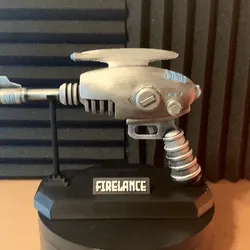 Fallout 3 Firelance Prop Replica | Unique Alien Blaster Cosplay Weapon | Zetan Ray Gun STL
