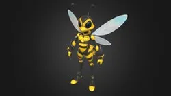 Humanoid Bee Character