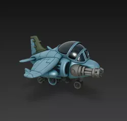 Metal Slug Plane 3D print model
