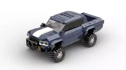 MocBricks3D - Lego Racing Truck 3D print model