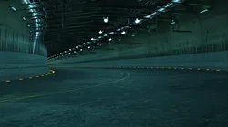 Sci-fi tunnel circuit 3D Environment 3D model