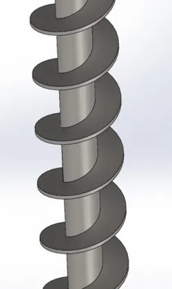 Screw conveyor assembly
