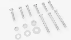 Screws and nuts Set  3D model