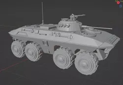 SpPz Luchs Scout Tank SpaehPanzer 3D print model
