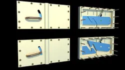 V02 Two-way locking system for sliding doors  - Sürgülü kapılar için çift yönlü kilit sistemi