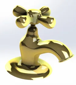 Water Tap in SolidWorks
