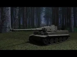 ww2 german Tank Tiger 1 3D model