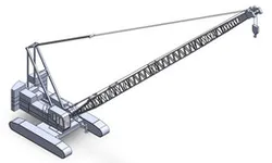 150t Crawler-Crane