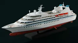3D Printable Scale Model of Seabourn Legend