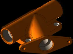 Branched Pipe Support Connector