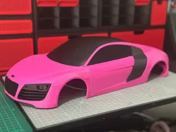 Carcasa RC Audi R8 1/10 - Modelo de impresión 3D gratuito