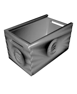 Euro Coin Bank Crate