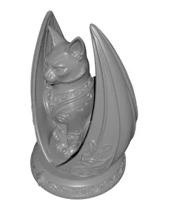 Gargoyle Guard Cat Sculpture