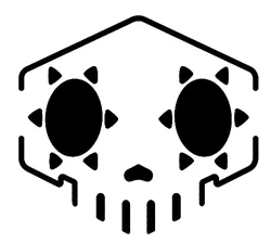 Gratis Board Games & Card Games STL indir - Sombra Schedel sjabloon - SMT_M 🦊