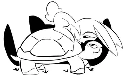 Gratis Digital Art STL indir - De schildpad en de haas sjabloon - SMT_M 🦊