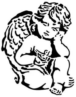 gratuită de Digital Art STL Descărcare - Șablon Cupidon 2 - SMT_M 🦊