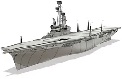 HNLMS Karel Doorman - ARA 25 de Mayo 1-96 RC Model