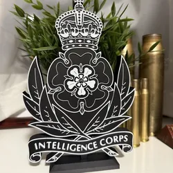 Intelligence Corps Cap Badge Model