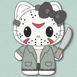 Jason Kitty Cookie Cutter
