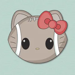 Kitty Football Cookie Cutter