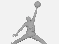 Logo de Michael Jordan  - Modelo de impresión 3D gratuito