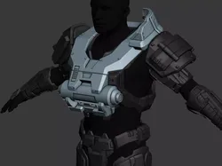 Modular Reach Collar Grenadier Wearable 3D Print File