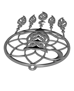 Mystic Owl Dreamcatcher 2D Wall Art.stl