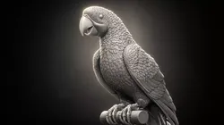 parrot perched on branch
