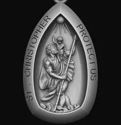 Saint Christopher Pendant