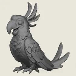 Scarlet Macaw Parrot