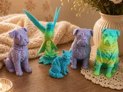 Schnauzer Miniatura Decorativo - Modelo de impresión 3D gratuito