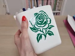 Silueta de Rosa - Modelo de impresión 3D gratuito