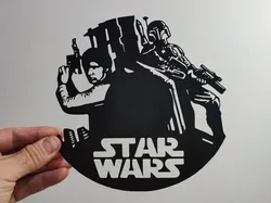 Silueta Legado de la Galaxia - Modelo de impresión 3D gratuito