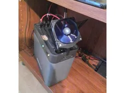 Simple Cooler Mounting for B2500 Solar Storage