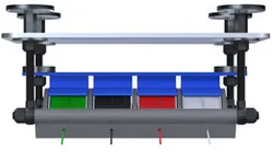 Spool Holder for 4 Remington Spools - magnetic under cabinet mount - Steve Schmitt - 04-06-26