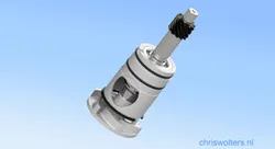 Suzuki GT750 Waterpump