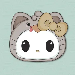 Turkey Kitty Face Cookie Cutter