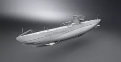 Uboat Type IIb Scale model