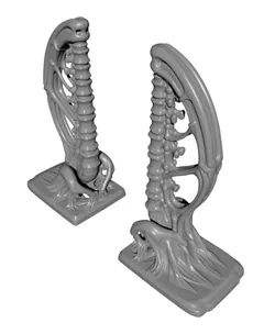Vertebrae Bow Bookends