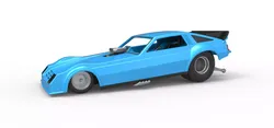 Vintage Funny Car Scale 1 to 25