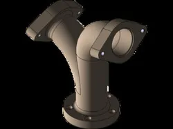 Y-Shaped Flanged Pipe Connector