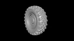 A MODLE OF A TRUCK TIRE 3D model