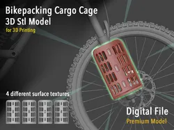 Bikepacking Cargo Cage 3D Print Model in Other 552288