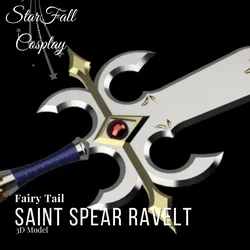 Cosplay STL Download - Saint Spear Raveltby StarFall Cosplay