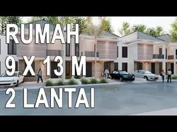 desain rumah minimalis 3D model