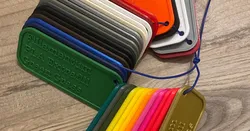 Filament Tag (customizable) by u01pei | Download free STL model | Printables.com