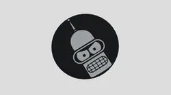 Futurama - Bender Tire Valve Stem Cap