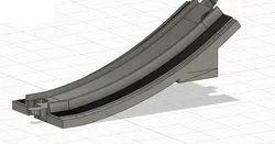 Lego Duplo Train 35. Degree Track by Surfalex2000 | Download free STL model | Printables.com